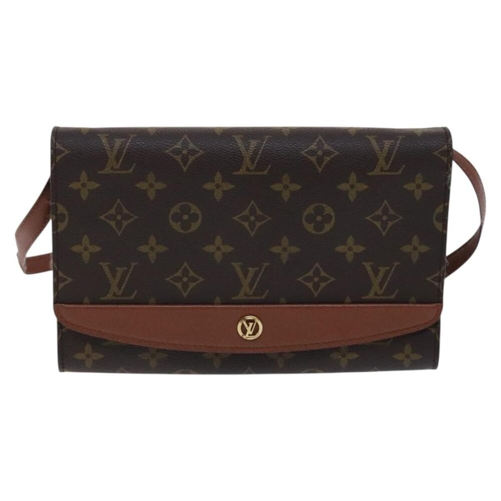 Louis Vuitton Monogram Bordeaux 27 Shoulder Bag Brown